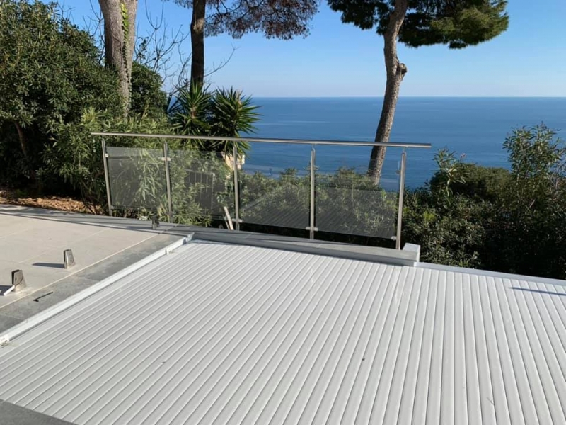 garde corps vitré 06190