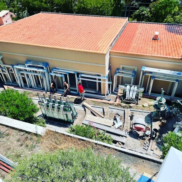 Pose de fenêtres Schuco à Beaulieu sur Mer